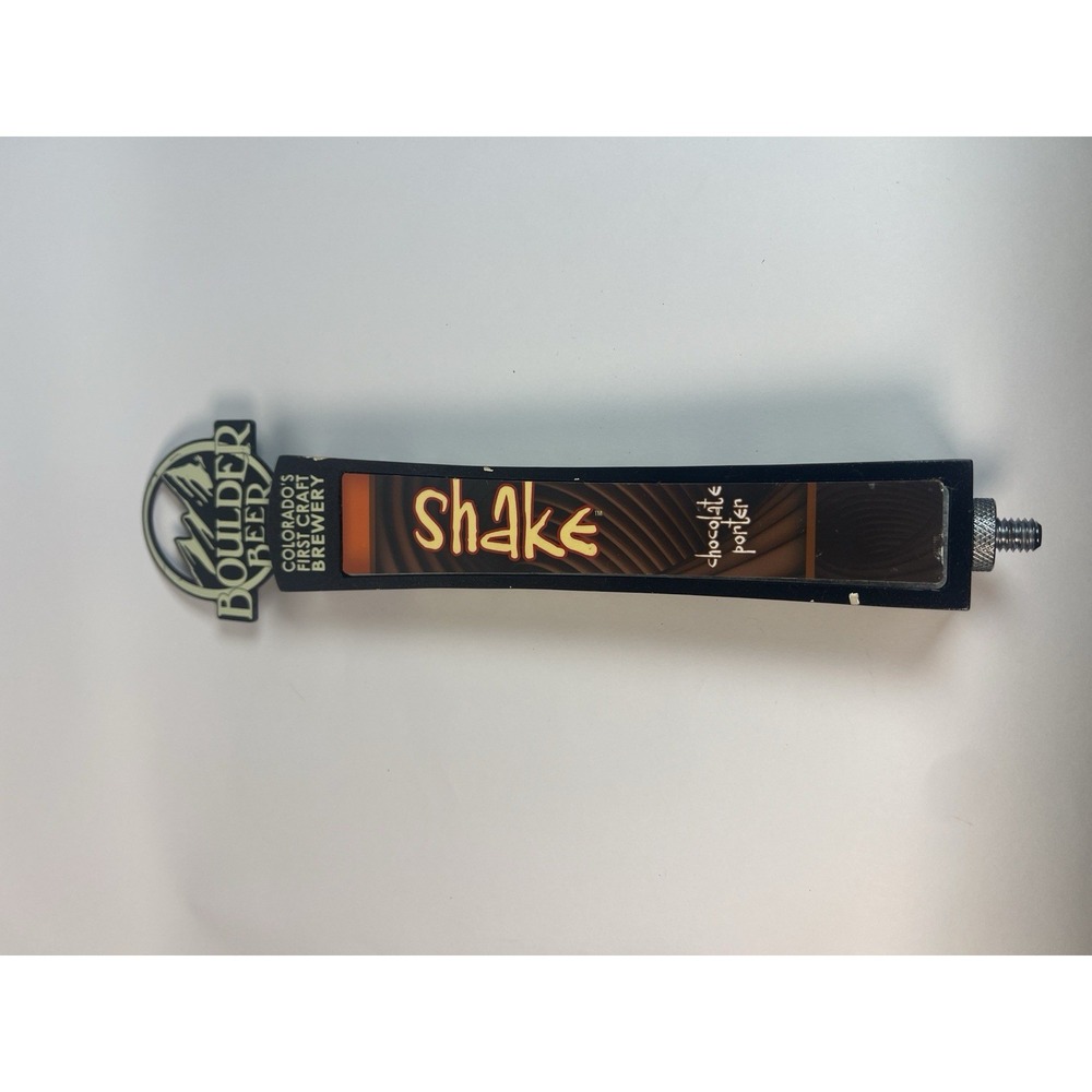 Boulder Beer - Beer Tap Handle - Shake Chocolate Porter